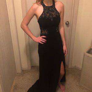 Black prom dress